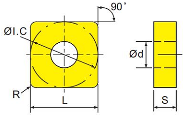 Пластина SNMG120412-NMK JC7010