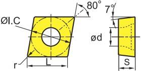 Пластина CCGX09T304-PMN JU6020