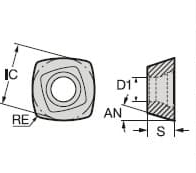 Пластина SDMT120512R-GP JP5530 NIKKO